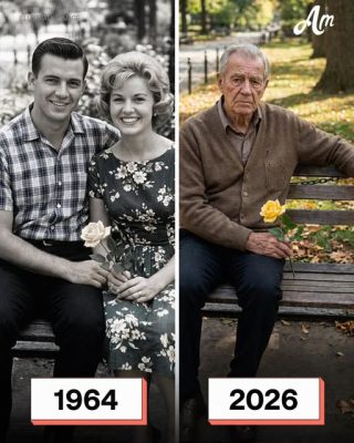 Après 60 ans passés à visiter notre banc spécial avec ma femme, je suis revenu seul et je n’en croyais pas mes yeux : qui était assis là ?
