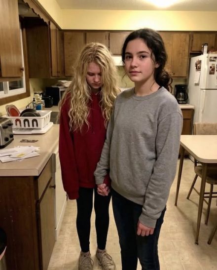 Ma fille de 13 ans a ramené à la maison une camarade de classe affamée pour dîner – ce qui a glissé de son sac à dos m’a glacé le sang.